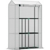 Afbeelding van Outsunny - Foliekas - Kunststof - 100x40x150 cm - Wit