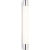 Afbeelding van BRILLIANT Horace LED wandlamp wit/chroom | 10W geïntegreerd, 1300lm, 4000K, IP54