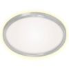 Afbeelding van Briloner Leuchten - LED-plafondlamp met achtergrondverlichting, 22W, 3000 lumen, aluminium/wit