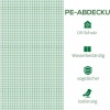 Afbeelding van Outsunny Vervangfolie voor kas PE 300L x 300B x 200H cm - Groen