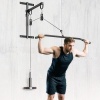 Afbeelding van SPORTNOW Gewicht Kabel Katrol Systeem Staal, Nylon 98L x 2,5B x 200H cm Zwart