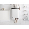 Afbeelding van Brabantia Bo Touch Bin Hi Prullenbak - 60 liter - 1 vak - Wit
