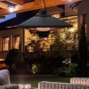 Afbeelding van Outsunny Terrasverwarmer met LED-verlichting en afstandsbediening - 2000 W