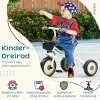 Afbeelding van AIYAPLAY Kinderdriewieler Metaal en Kunststof, Wit, 70,5L x 53B x 58H cm