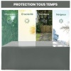 Afbeelding van Outsunny Waterdichte Tuinmeubelhoes, Winddicht en UV-bestendig, Grijs 600D Oxford-stof