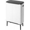 Afbeelding van Brabantia Bo Touch Bin Hi Prullenbak - 60 liter - 1 vak - Wit