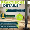 Afbeelding van Tillvex verticale zonwering, 100 x 310 cm, antraciet, met handslinger, zonder boren