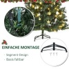 Afbeelding van HOMCOM Kunstkerstboom met 120 LED's en decoratie Ø 95 x 150 cm
