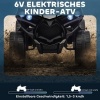 Afbeelding van AIYAPLAY Elektrisch Kinderauto Metaal, Kunststof 70L x 42B x 45H cm Zwart