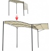 Afbeelding van Outsunny paviljoen met opklapbaar afdak - zonwering 3 x 2,5 m