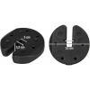 Afbeelding van Outsunny Gewichtsdoos voor Paviljoen - HDPE, Cement - Ø22 x 5,5H cm - Zwart