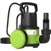 Afbeelding van Outsunny Waterpomp van Kunststof - 16L x 14B x 27H cm - Groen