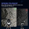Afbeelding van Outsunny Telescoop voor Beginners - 114mm Apertuur, 470mm met Statief en Draagtas - Donkerblauw