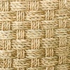 Afbeelding van PawHut Kratztonne 37 cm, kattenhuis met deur en 2 niveaus, sisal, voor katten tot 5 kg, khaki