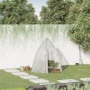Afbeelding van Outsunny Gewächshaus van metaal, PE-kunststof - 160L x 140B x 180H cm - Wit
