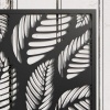 Afbeelding van Outsunny Verhoogde Plantenbak met Privacyscherm 61 x 23 x 113cm voor Tuin en Balkon