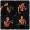 Afbeelding van SONGMICS dumbbellset 30 kg - 2x 15 kg - met verbindingsstang - instelbaar gewicht voor thuisfitness