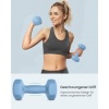 Afbeelding van Dumbbells – Neopreen coating – 2 x 3 kg – Lichtblauw