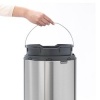 Afbeelding van Brabantia Touch Bin Prullenbak - 30 liter - Mat RVS Vingerafdrukbestendig