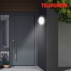 Afbeelding van TELEFUNKEN - NIZZA - Buiten LED Wandlamp, IP44, 4000K, 15W, Ø28cm, Wit