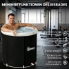 Afbeelding van Outsunny IJsbadkuip - Polyester - Ø78 x 71H cm - Zwart