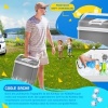 Afbeelding van KESSER® koelbox 24 liter, KOELT en VERWARMT | thermo-elektrische koelbox incl. 2x koelbatterij | 12 