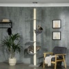 Afbeelding van PawHut Deckenhoog Krabpaal met Hangmat D30-660V00