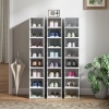 Afbeelding van HOMCOM - Schoenendozen - Kunststof, ABS - 35x26x140 cm - Wit
