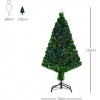 Afbeelding van HOMCOM LED Kerstboom met Optische Vezels - 8 Modellen
