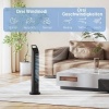 Afbeelding van HOMCOM Torenventilator van ABS Zwart