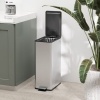 Afbeelding van HOMCOM 20L Soft-Close Pedaalemmer - Prullenbak - Vuilnisbak - Zilver