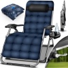 Afbeelding van tillvex® Opvouwbare Ligstoel tot 200kg | Weerbestendig Zonnebed voor Tuin & Balkon
