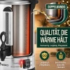 Afbeelding van TRESKO® Glühweinkoker Inmaakketel RVS 20 L 2500 W voor warme dranken