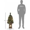 Afbeelding van HOMCOM Kunststof Kerstboom, Staal, 45 cm diameter x 90 cm hoog, Groen