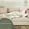 Afbeelding van Sinnlein® pluche warmtedeken 200 x 180 cm crème | elektrische deken met timer en 9 standen