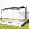 Afbeelding van Outsunny Pergola Gazebo - Polyester, Metaal - 286L x 384B x 252H cm - Grijs