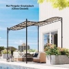 Afbeelding van Outsunny Pergola Gazebo Vervangdak - Polyester - 298L x 293B x 1H cm - Crèmewit