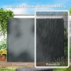 Afbeelding van Outsunny Tuinschommelhoes - Oxford - 220L x 125B x 172H cm - Grijs