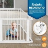 Afbeelding van KIDUKU® 7,2 meter veiligheidshek XXL inklapbaar incl. deur, bestaand uit 8 elementen
