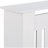 Afbeelding van Landelijke radiatorombouw - 83x112x19 cm - met plank - grijs