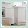 Afbeelding van Keukenprullenbak - 12 l - binnenemmer - softclose - wit