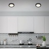 Afbeelding van Briloner Leuchten - LED-plafondlamp 16,5W, 1600 lumen, 4000K, zwart-wit