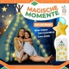 Afbeelding van KIDIZ® Tipi-tent voor kinderen, speeltent, 100 x 100 x 160 cm, kindertent van katoen met led-lichtsn