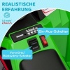 Afbeelding van HOMCOM Elektrische kinderauto Groen, Kunststof en Metaal, 70 x 41,5 x 48,5 cm