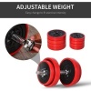 Afbeelding van Soozier 20 kg 2-in-1 verstelbare halterset voor krachttraining thuis
