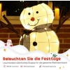 Afbeelding van Outsunny Verlichte Kerstdecoratie van Polyester en Staal, 78x20x108 cm, Meerkleurig