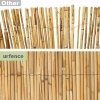 Afbeelding van UrFence Balkon Privacy Scherm Rietmat 110x600 cm - Natuurlijk Riet Tuinscherm, Ondoorzichtig en Weer