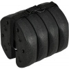 Afbeelding van Outsunny Gewichtsdoos voor Paviljoen - HDPE, Cement - Ø22 x 5,5H cm - Zwart