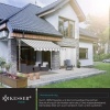Afbeelding van KESSER® klemzonwering met handzwengelbalkon