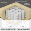 Afbeelding van HOMCOM Eenpersoonsstoel van polyester en hout - 74L x 86B x 102H cm - Donkergrijs
